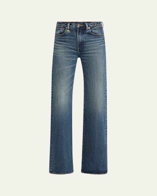 Charlotte Straight Mid-Rise Jeans